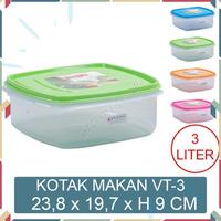 Gambar MICTON Lion Star Kotak Makan Plastik Lunch Box Vitto Sealware VT-3 04 dari Micton Store undefined 3 Tokopedia