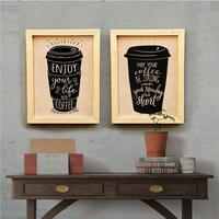 Gambar Hiasan Dinding KAYU Quote Coffee / Wall Decor dekorasi Figura Foto - S dari Wall decor Sahabat undefined 4 Tokopedia