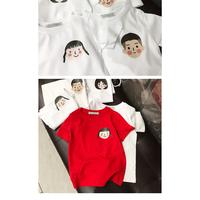 Gambar FAM KARTUN baju kembar seragam model lucu oblong bagus murah kapelan keluarga bapak ibu anak perempuan dan laki laki kapelan suami istri - HITAM, ayah  S dari vLovi_NEW undefined 2 Tokopedia
