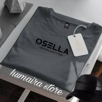 Gambar Kaos Distro Produksi Bandung Kaos Pendek Osella Orey Hitam Plus Topi / Kaos Sablon /Kaos Lengan Pendek / Kaos Terlaris / Kaos Polos Menyerab Keringan / Kaos pt-shirt Pria Costum Logo Atas Baju / Kaos Murah Nyaman Panjang - Kuning, S dari Humaira Store 01 undefined 3 Tokopedia