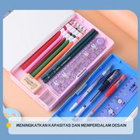 Gambar 【DELTA】KOTAK PENSIL ANAK MURAH | MOTIF ANAK TEMPAT PENSIL ANAK / Tempat Pensil Aesthetic Tempat Pensil Anak Laki Laki Waterproof Kotak Pensil Anak Perempuan Alat Tulis Sekolah ST-022 - ST-022-2-PK dari Deltaoutdoor.id undefined 2 Tokopedia