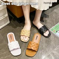 Gambar Sandal Wanita  /sandal rumah / sandal wedges baru / sendal teplek dari MISS DUAN undefined 4 Tokopedia