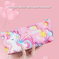 Gambar 【DELTA】KOTAK PENSIL ANAK MURAH | MOTIF ANAK TEMPAT PENSIL ANAK / Tempat Pensil Aesthetic Tempat Pensil Anak Laki Laki Waterproof Kotak Pensil Anak Perempuan Alat Tulis Sekolah ST-042 - ST-042-UG dari Deltaoutdoor.id undefined 2 Tokopedia