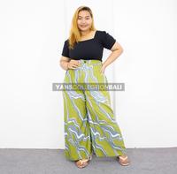 Gambar Kulot HW Murah BALI Panjang Non Resleting dan Resleting Jumbo Vanessa Celana Kancing - Hitam Taro, Jumbo dari YANS COLLECTION BALI undefined 4 Tokopedia