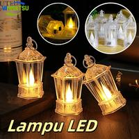Gambar Vinnatsu Lampu LED Lentera Lilin Elektrik Lilin Elektrik Unik Lampu Lilin LED Mini Lampu Angin Elektronik Kristal Akrilik / Lampu Minyak Kecil Hadiah Anak-anak - Enam sudut dari Vinnatsu undefined 1 Tokopedia