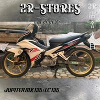 Gambar striping exciter 135 / yamaha jupiter mx new 135 / sniper lc 135 / stiker decal jupiter 135 grafis 02 Motorcycle - BIRU HIJAU dari 2R STIKER undefined 2 Tokopedia
