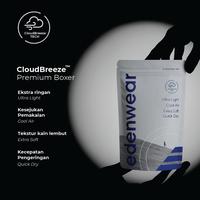 Gambar Celana Dalam Pria 3 PCS Underwear Premium Boxer Cloud Breeze Edenwear Adams Series - 2XL dari Edenwear undefined 2 Tokopedia