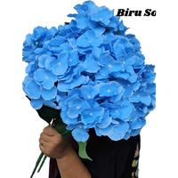 Gambar Bunga Hortensia Jumbo Artificial 5 cabang hydrangea bunga artificial dekorasi - PINKTUA dari Othello Living undefined 2 Tokopedia