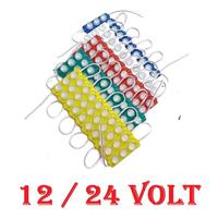 Gambar LAMPU LED 3 MATA BESAR 12V 24V ANTI AIR LAMPU VARIASI MOTOR MOBIL TRUK BUSS - 12V, MERAH dari AN04 Elektronik undefined 1 Tokopedia