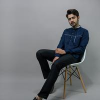 Gambar Katsae - Achmad Baju Koko Pakistan Pria Dewasa - Gamis Pakistan Premium Lengan Panjang - HITAM, M dari KATSAE undefined 5 Tokopedia