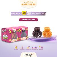 Gambar Bundling 2pcs DeClip Jedai Haircules ukuran 5cm Gigi 5 Solid Series Coklat Plastik Asesoris - Sweet Tamarind dari Declip undefined 5 Tokopedia