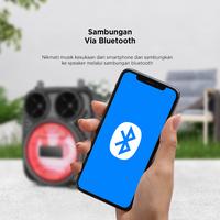 Gambar Speaker Portable Bluetooth LED 3 Inches Mobile Phone With Mic dari SmartClick.id undefined 5 Tokopedia