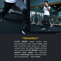 Gambar Tiento Celana Training Panjang Olahraga Lari Jogging Running Fitness Gym Casual Sport Extra Lite Big Size Pria - NAVY, XXL dari TIENTO INDONESIA undefined 3 Tokopedia