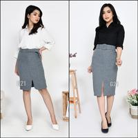 Gambar Rok Kerja Hitam Pendek Span Sepan 3/4 dan 7/8 Bahan Formal Kantor - 3/4 Hitam, S dari G21 undefined 1 Tokopedia
