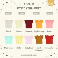 Gambar Little B By MacBear Baju Bayi Atasan Basic Collection Little Xena Newborn - 12 bulan Perempuan Katun - Vanilla, SIZE 6/9M dari MacBear.id undefined 1 Tokopedia