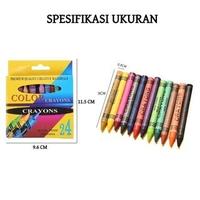 Gambar Pensil gambar bergambar Crayon Crayons Krayon  Pewarna Non Toxic Kecil Pocket Coloring 1 Set isi 24 Warna Alat Mewarnai Anak Sekolah TK SD Generic Colors Arts and Crafts Lilin Parafin pesil kerayon cerayon dari Ustadz Adi Hidayat Off1c14L undefined 5 Tokopedia