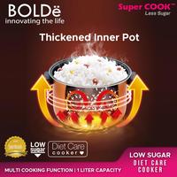 Gambar BOLDE SUPER COOK LESS SUGAR 1L MULTICOOKER FUNCTION White - Hitam dari SINAR AGUNG ELEKTRONIK_NEW undefined 3 Tokopedia