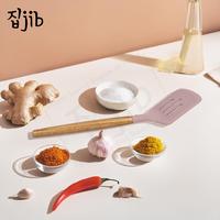 Gambar [HOMETHINGS.ID] JIB Premium Silicone Slotted Spatula Café Edition / Silicone Utensil / Utensile Slotted Turner Anti Lengket Tahan Panas - STRAWBERRY MILK dari JIB Indonesia undefined 3 Tokopedia