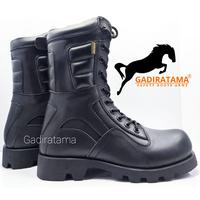 Gambar sepatu PDL terbaru TNI POLRI kulit ASLI ujung BESI OUTSOLE RADIAL GADIRATAMA! Karet Boots - 38 dari cibaduyut jaya 3 undefined 1 Tokopedia