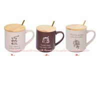 Gambar Delicia 350ml Brown Cream White Mug There isi Always Time For Coffee Gelas Cangkir Dengan Tutup Dan Sendok Stainless Steel Kecil - Coffe Break dari dzworld undefined 3 Tokopedia
