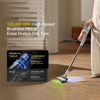 Gambar Deerma T20 Filp Cordless Vacuum Cleaner LED Light Detector | Brush Head with LED Lights | 50 Mins - t20 filp dari USM Vacuum Official Store undefined 2 Tokopedia