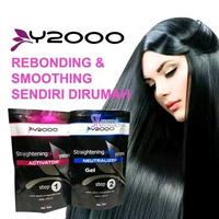 Gambar OBAT PELURUS RAMBUT / SMOOTHING | REBONDING / Y2000 125ml / Step by Step Y-2000 Hair Straightening Plus System dari Agenskincaremedan undefined 2 Tokopedia