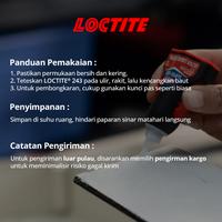 Gambar LOCTITE 243 THREADLOCKER 50ML - Lem Baut EN/CH/JP dari LOCTITE Authorized Tangerang undefined 2 Tokopedia