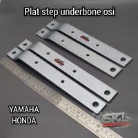 Gambar Breket Step Underbone sonic 150 Supra GTR 150 blade 125 Jupiter Mx Old Mx King Fiz R F1ZR  RX King Plat Bracket UB dudukan step Underbone OSI - Honda  dari SKL Variasi undefined 1 Tokopedia