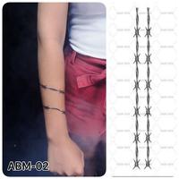 Gambar Tatomaniagaleri-Tato Motif Armband / Tato temporer seri ABM Tato Lengan / Tato semi permanent - ABM-01 dari Tatomania Galeri Jakarta undefined 3 Tokopedia