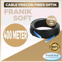 Gambar Kabel Fiber Optik FO SC 400 Meter Dropcore 1 Core 3 Seling Siap Pakaii Cat 5e - -, - dari Franiksoft Mall undefined 1 Tokopedia