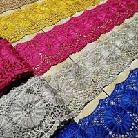 Gambar Renda roll lebar 10 cm motif anjani - ungu muda dari galeri renda bordir_NEW undefined 1 Tokopedia