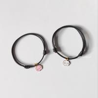 Gambar Gelang Sahabat Karaketer Awan Lucu Liontin Simple Tali Waterproof dan Lembut tiga Couple Bestie - 3pcs Pink Biru Putih, kOREA WATERPROOF dari Rcyra.Acc undefined 5 Tokopedia