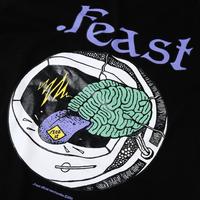 Gambar BAJU .Feast - Braindead - T-shirt - Black Short Sleeve Kaos Lengan Pendek - Stickers1 dari AHMAD BAGUS SETIAWAN undefined 2 Tokopedia