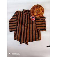 Gambar Lumbung Lurik & Batik Setelan Beskap & Surjan anak laki laki usia 0-12 tahun Baju adat jawa anak surjan lurik Katun Sarung Celana Muslim Panjang Koko Pendek - Satu set (Baju surjan+celana+blngkon), O (6bln- 1 thn)Terbatas - Satu set (Baju surjan+celana+blngkon), O (6bln- 1 thn) dari cancertus undefined 3 Tokopedia