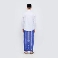 Gambar Sarung ATLAS Idaman 555 Kembang Motif BHS SJI 03 Warna Biru 02 - Biru dari Sarung Atlas undefined 2 Tokopedia