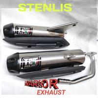 Gambar Knalpot Std Racing Copy TZM SS & Non SS Beat Scoopy Vario Mio Sporty Mio J/M3/Gt Nmax Aerox Pcx Adv Dll - Hitam, Beat 2019 kebawah dari z3exhaust Performance undefined 5 Tokopedia