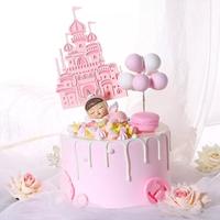 Gambar HIASAN KUE FAIRY TALE CASTLE TOPPER 1 PCS - BLUE dari KawanBakingku undefined 1 Tokopedia
