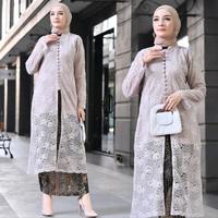 Gambar Kebaya Modern-Kebaya Tunik-Setelan Kebaya Brokat-Kebaya Brokat-Kebaya Encim-Tunik Brukat-Gamis Pesta Brukat--Dres Kondangan-Midi Dress-Kebaya Tile-Kebaya Butik-Kebaya Remaja-Kebaya Wisuda-Kebaya Lamaran Atasan Wanita Mewah Baju - SET lavender, M dari kebaya mode_NEW undefined 4 Tokopedia
