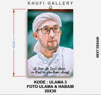 Gambar Khufi Gallery Hiasan dinding Foto Foto Habib Umar Bin Hafids Habib Luthfi Habib Ali Zainal Abidin Mengkilap Besi Gantungan - ULAMA 1 dari Khufi Gallery undefined 4 Tokopedia