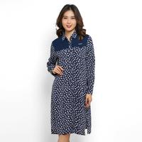 Gambar Cressida Ladies Blouse Tunik Wanita Navy - LLTAL.CB736Y dari Cressida undefined 2 Tokopedia