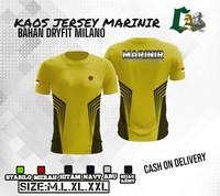 Gambar KAOS JERSEY MARINIR INDONESIA DRYFIT PREMIUM TIDAK ADA MERK Baju Olahraga 0033 Uniseks Sport - KUNING, M dari Central Jaket 01 undefined 3 Tokopedia