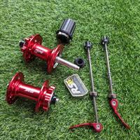 Gambar Hub Freehub 32 h Prime Tech 6 bearing Jangkrik Keras Tawon Alloy - Merah dari Rejeki Subur Bike undefined 5 Tokopedia