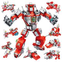 Gambar MAINAN ANAK 8iN1  BRICK SUSUN DIY PESAWAT SPACE ROKET ROBOT ULTRAMAN EDUKASI DIY ROBO FIGURE TRANSFORMER MOBIL PESAWAT KE ROBOT toy KID BOY GIR kado permainan toys toy - 690032 dari 93Go undefined 2 Tokopedia