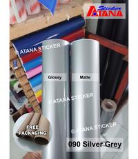 Gambar Skotlet Silver Glossy Doff Metalik Dop Abu Grey 090 Perak Candy Cutting Stiker Anti Gores Papan Iklan Reklame Plat Nomor Akrilik Background Aquarium Dekorasi Sticker Interior Eksterior Aksesoris Body Motor Mobil Maxdecal Profix Nicai Alternatif Oracal dari Atana Sticker undefined 1 Tokopedia