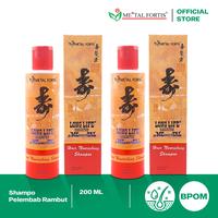 Gambar METAL FORTIS Shampo Metal COMBO 2 Pcs 200 ML Hair Nourishing Shampoo Penumbuh Rambut CMB02-MET Membersihkan Sampo Conditioner Haircare Memanjangkan Pemanjang - 200 ML  dari Good Spot Home undefined 1 Tokopedia