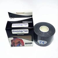 Gambar Kinesio Tape / Tapping / Kinesiology Tape 5cm x 5m Tangan Taping olahraga sport gym yoga perban tape plester kaki lutut - HItam, kinesio dari Optimisfit undefined 5 Tokopedia