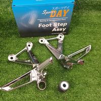 Gambar FOOTSTEP BELAKANG CB500 IMPORT - silver dari CKD MOTOSHOP undefined 3 Tokopedia