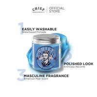 Gambar Chief Blue Pomade 120 gr – Praktis Saat Dibilas,Tampilan Segar, dan Rapih – Glycerin & Vitamin E – Rambut Styling Pria dari CHIEF Official Store undefined 4 Tokopedia