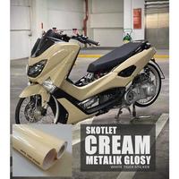 Gambar SKOTLET STIKER MOTOR CREAM GLOSY KREM GLOSY SKOTLET CREM STIKER CREAM SCOTLITE CREAM METALIK GLOSY - rakel dari SKOTLET MOTOR SUNDA VARIASI 38 undefined 1 Tokopedia