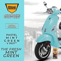 Gambar ( JAWA - BALI ) Cat Semprot DITON PREMIUM Vespa Colors - Pastel Mint Green V 9531** dari Diton Premium Shop undefined 1 Tokopedia